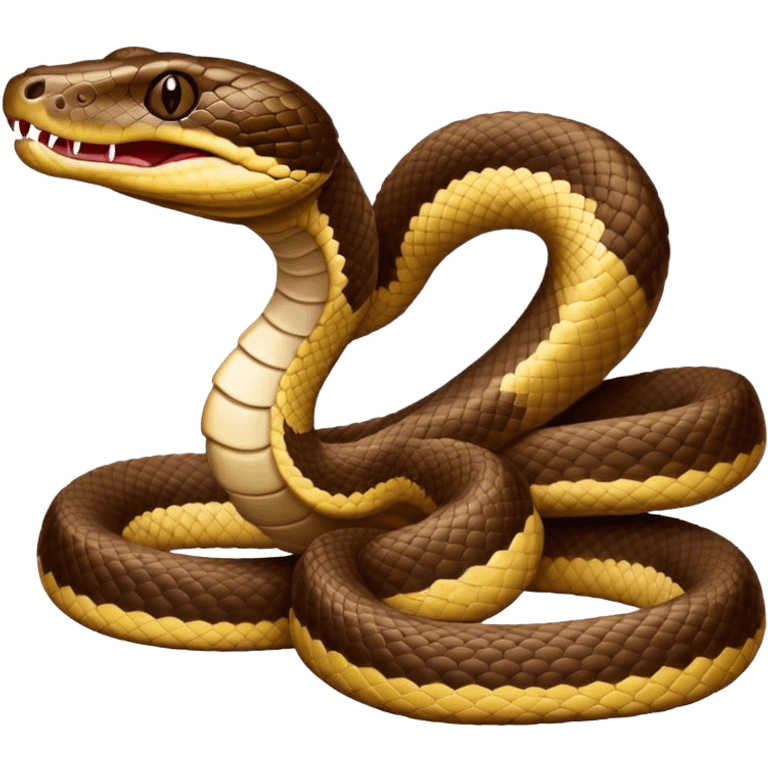 Cottonmouth Snake emoji