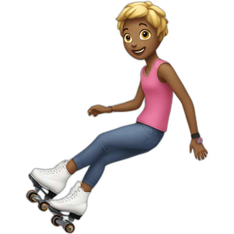 Roller skating emoji