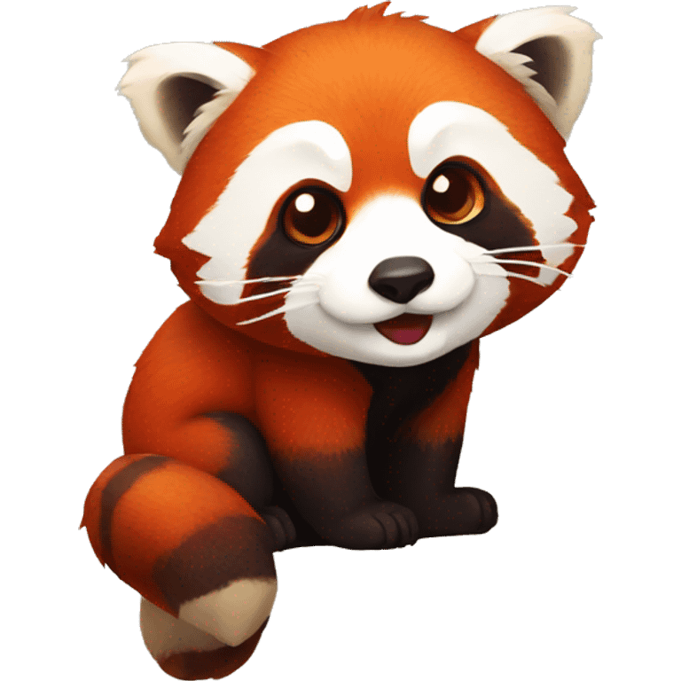 red panda rip emoji