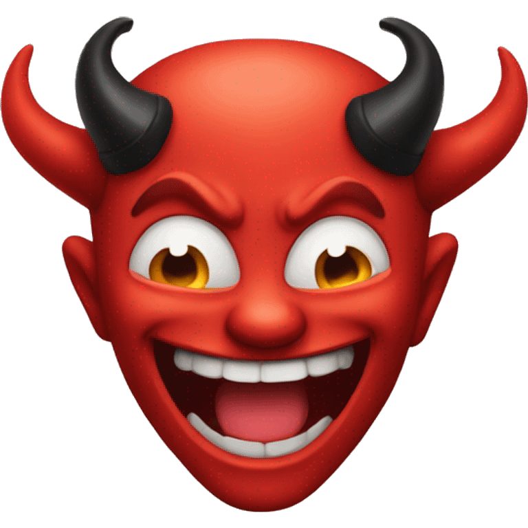 Devil laughing emoji emoji