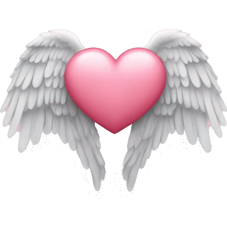 heart with angel wings emoji