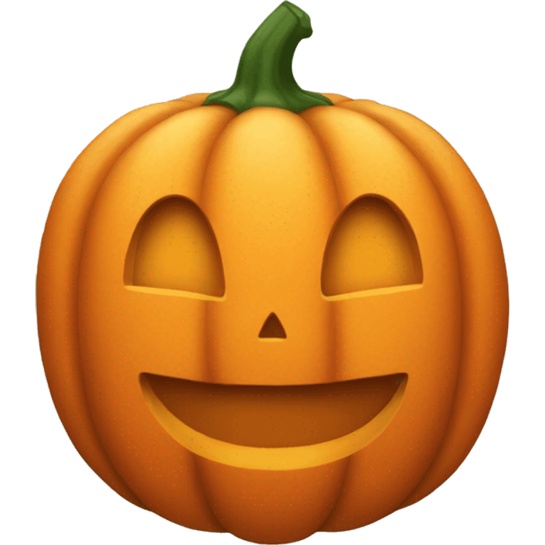 Orange pumpkin  emoji