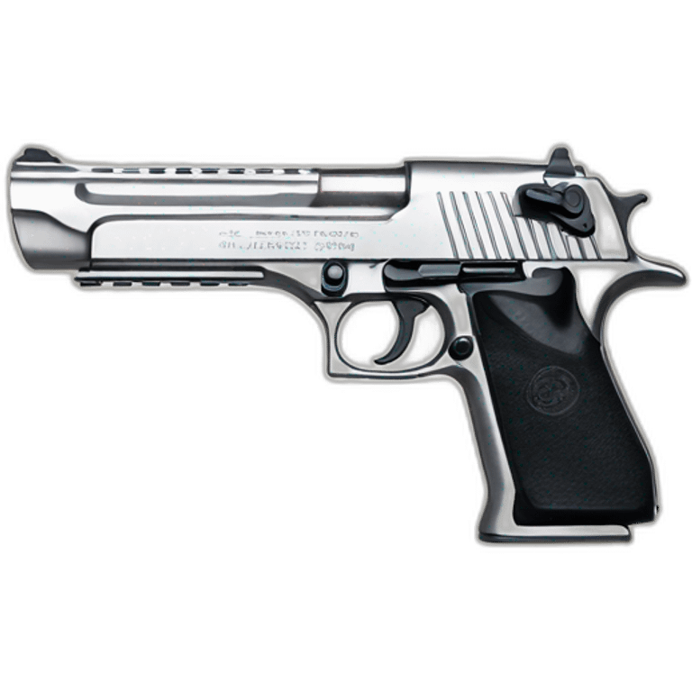 Desert eagle stainless steel 50AE emoji