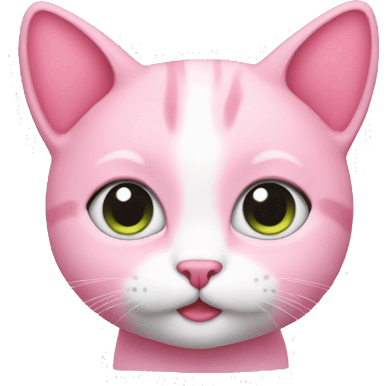 PINK CUTE CAT emoji