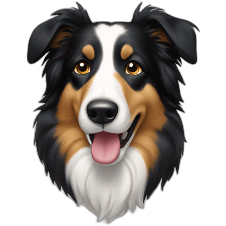 Boder collie emoji