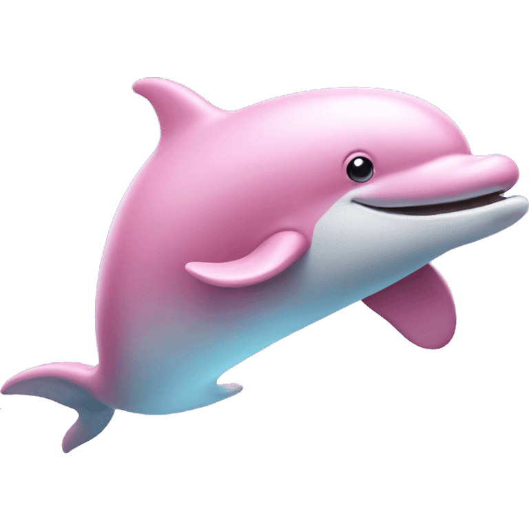 pink dolphin emoji