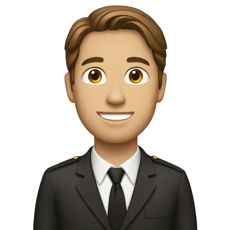 mormon missionary with brown hair emoji