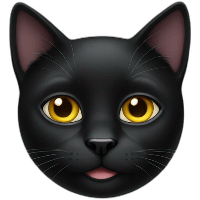 Black cat emoji