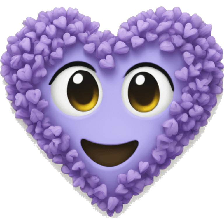 lavender heart emoji