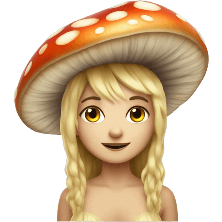 mushroom fairy emoji