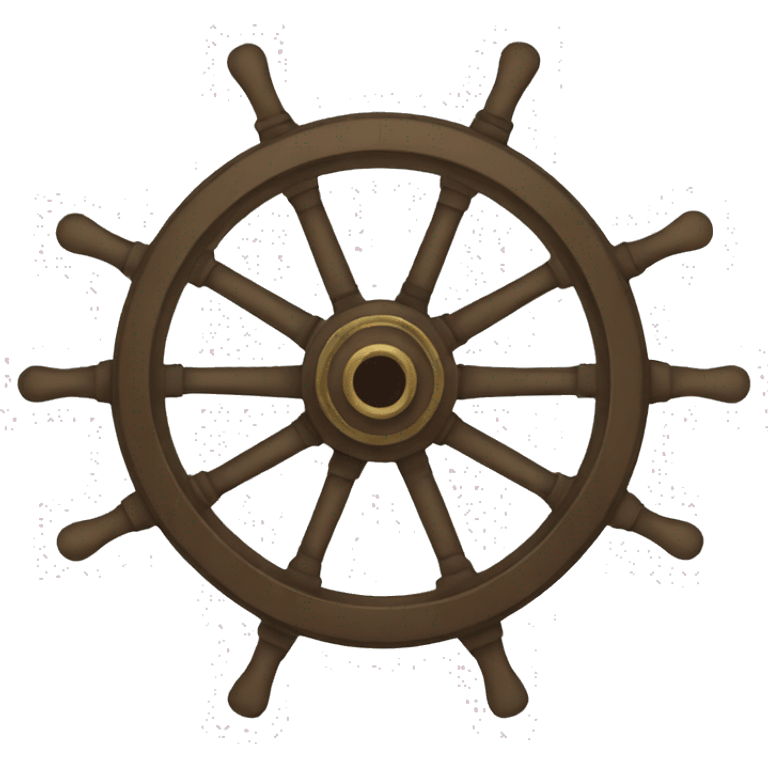 pirate boat wheel emoji