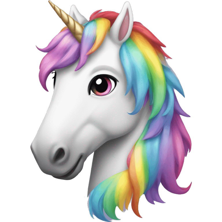 rainbow unicorn emoji