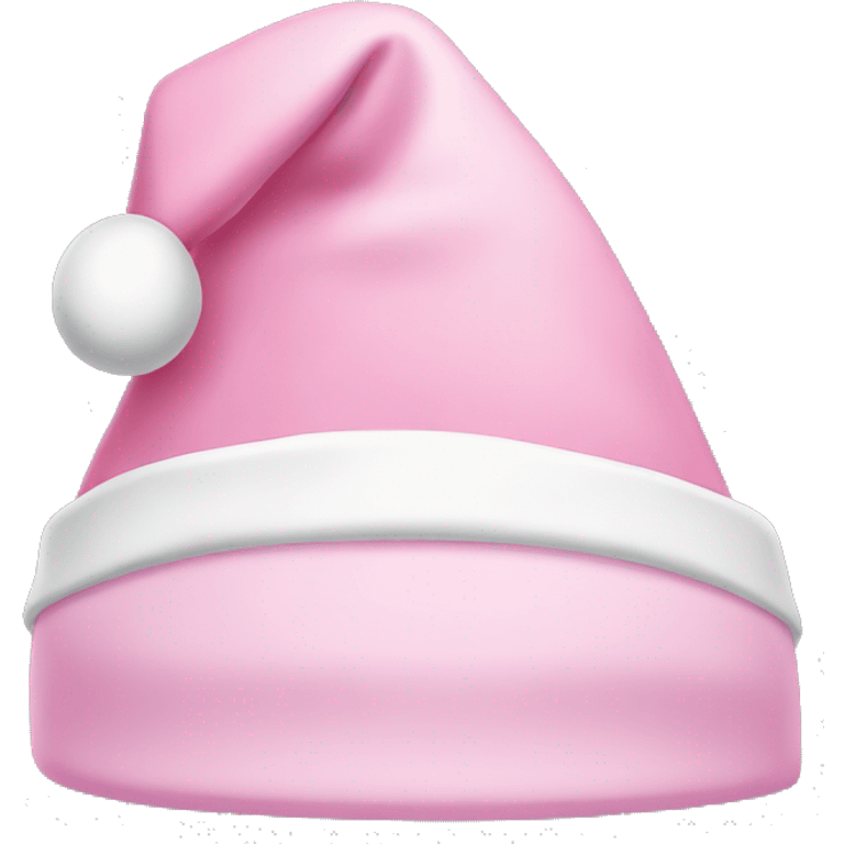 light pink santa hat emoji