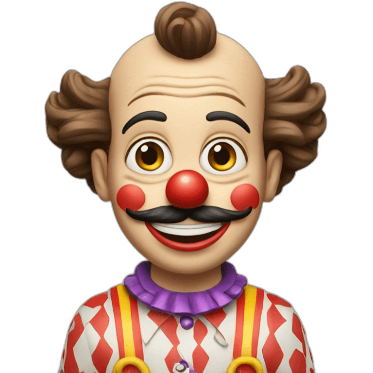 Clown McQueen cars emoji