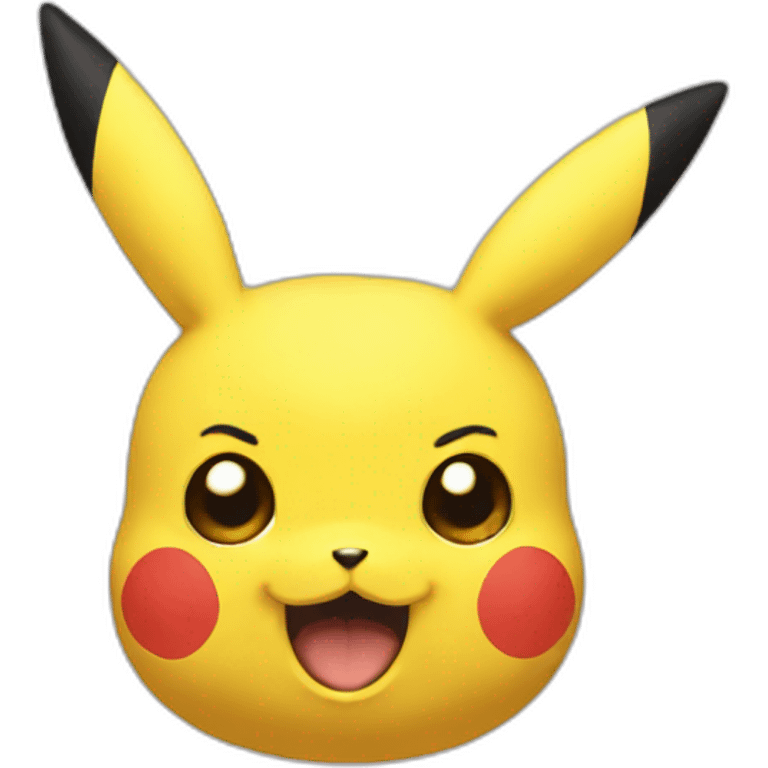 pikachu head emoji emoji