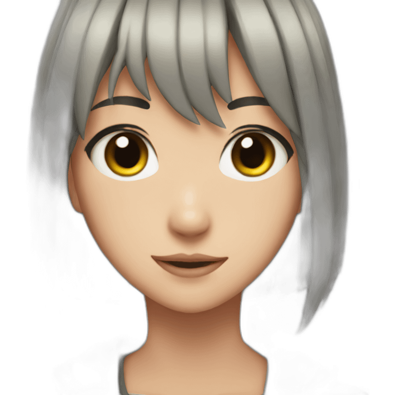 anime girl emoji