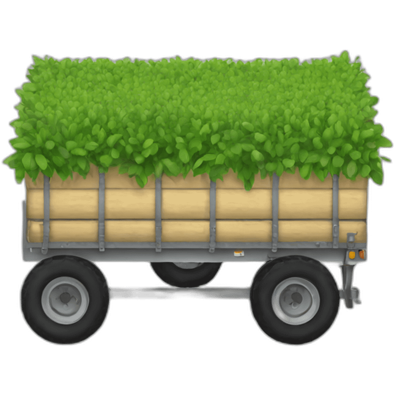 Agricultural Trailer emoji