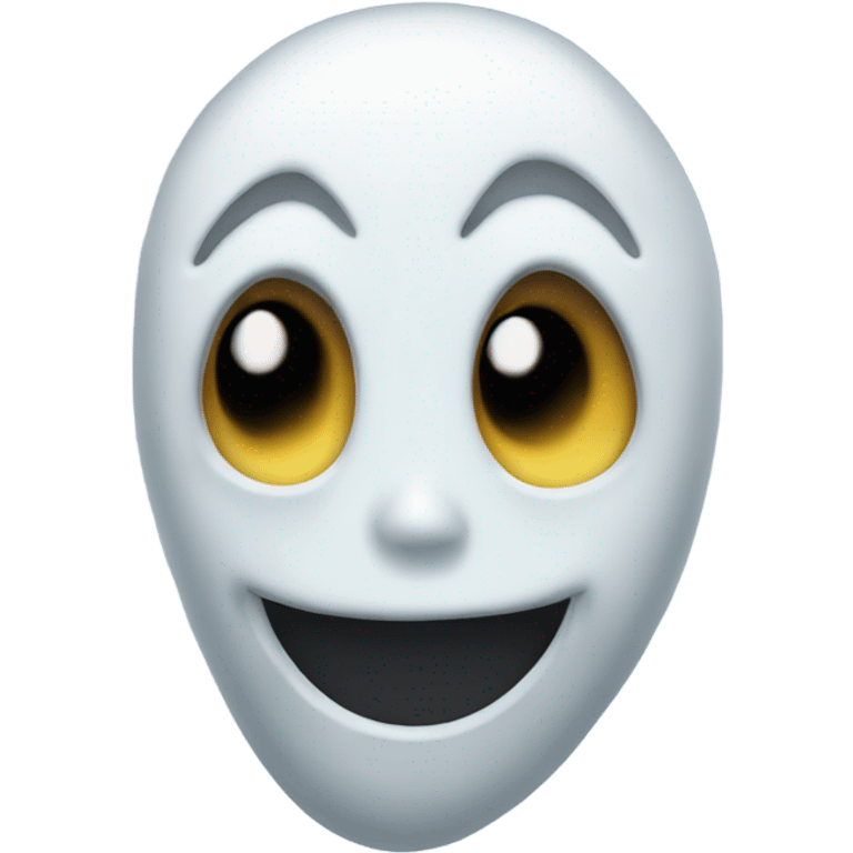 Ghost face emoji