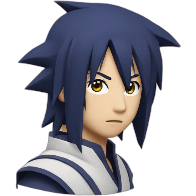 Sasuke qui rie emoji