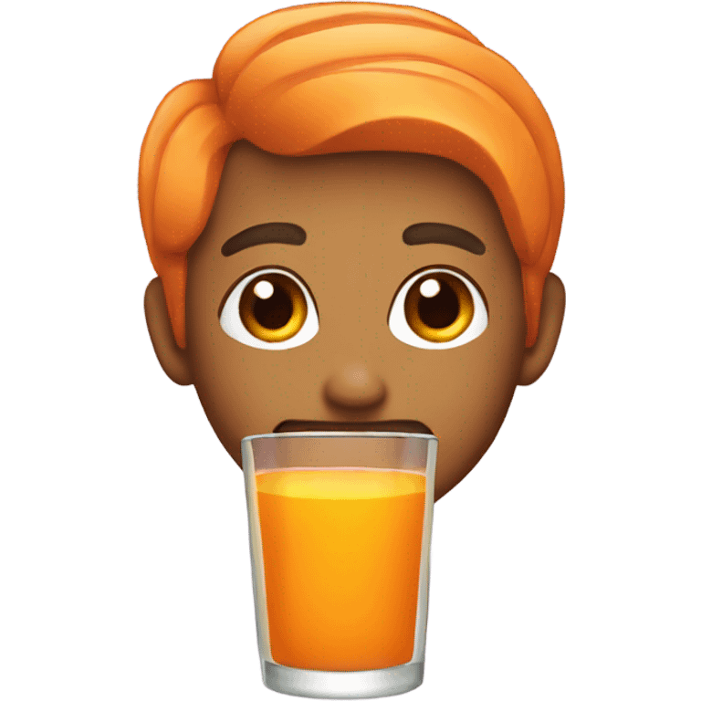 orange juice emoji