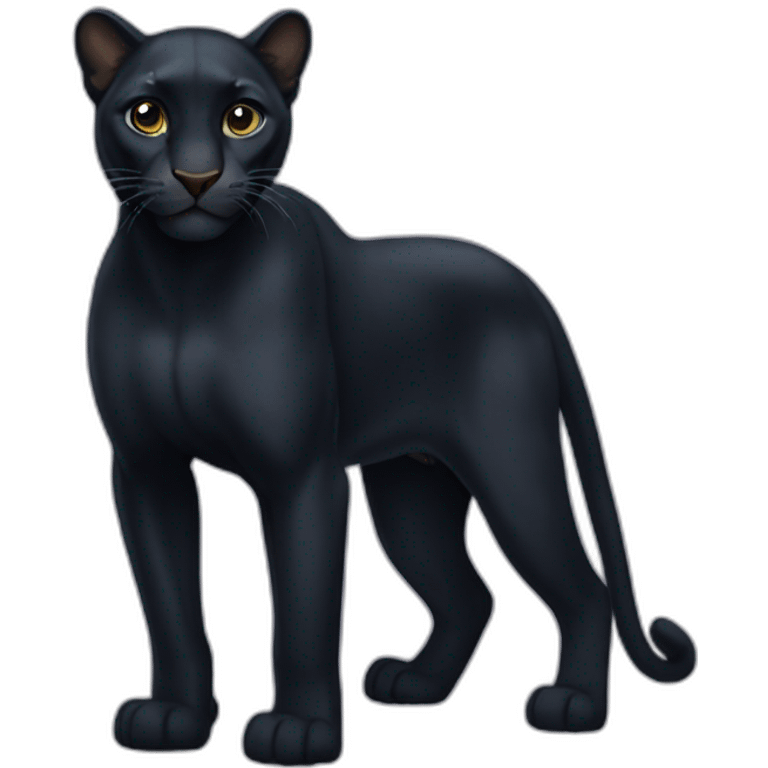 Black panthère emoji