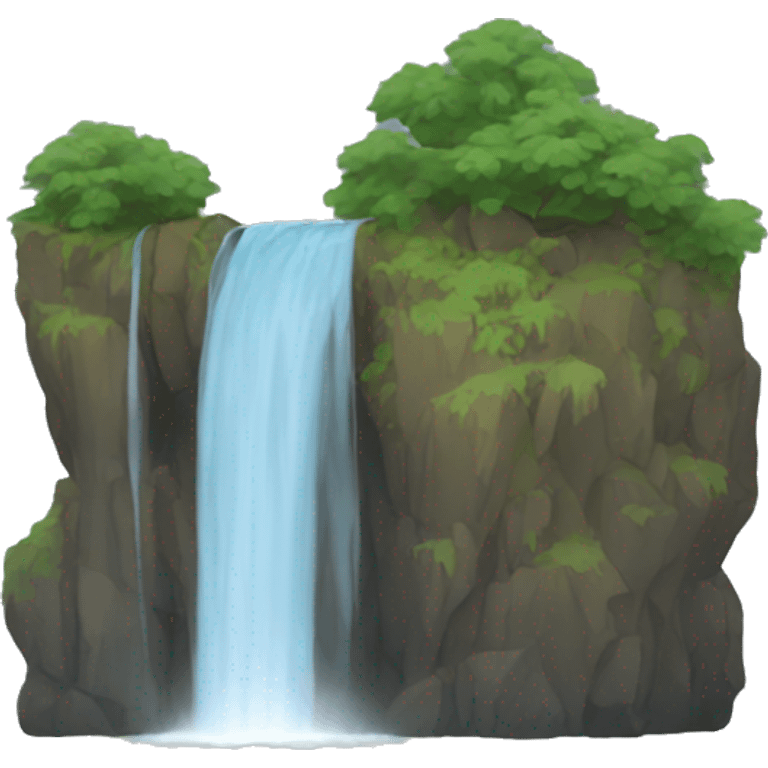 Waterfall emoji