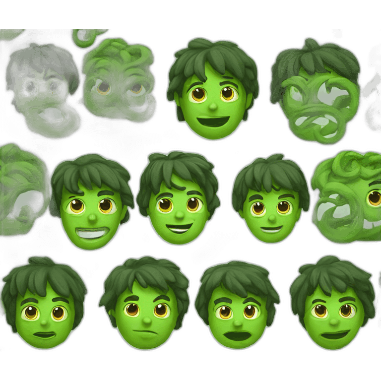 tribu verde emoji