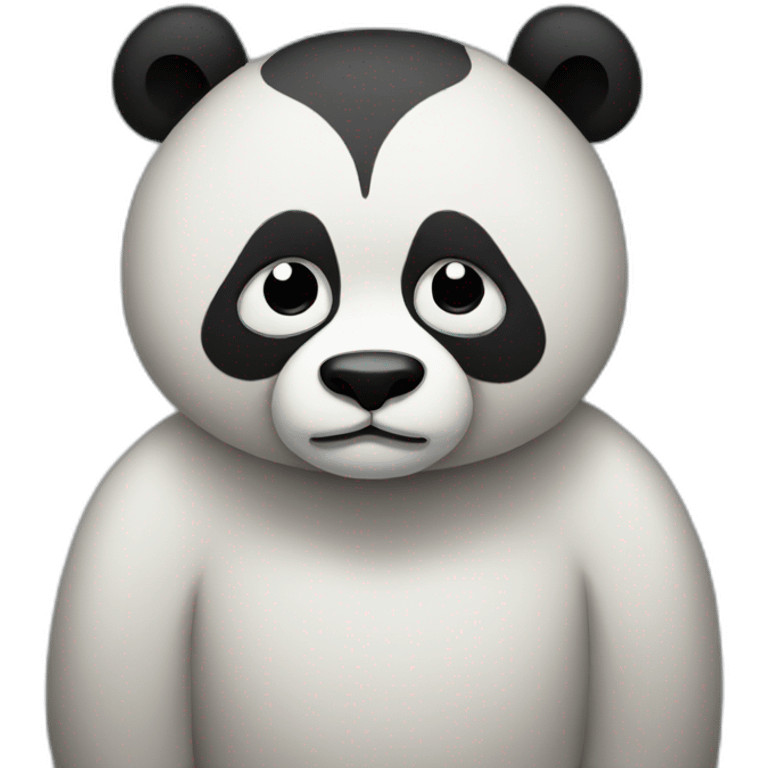 sad panda emoji