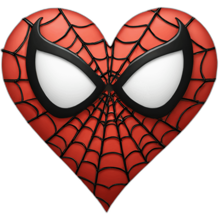 spiderman heart emoji