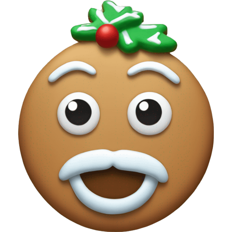 Christmas cookie  emoji