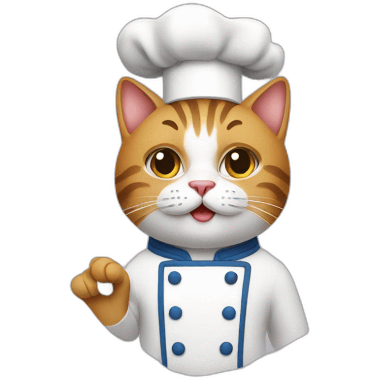 cat chef emoji