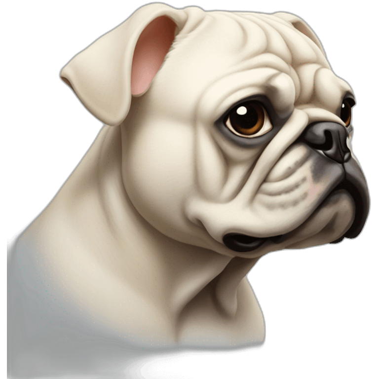 brachycephalic in profile emoji