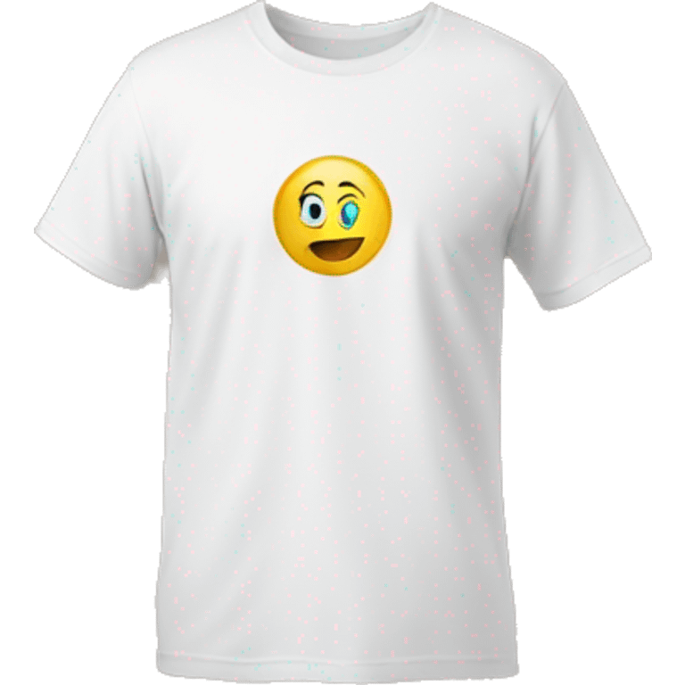 T-shirt with a brand emoji