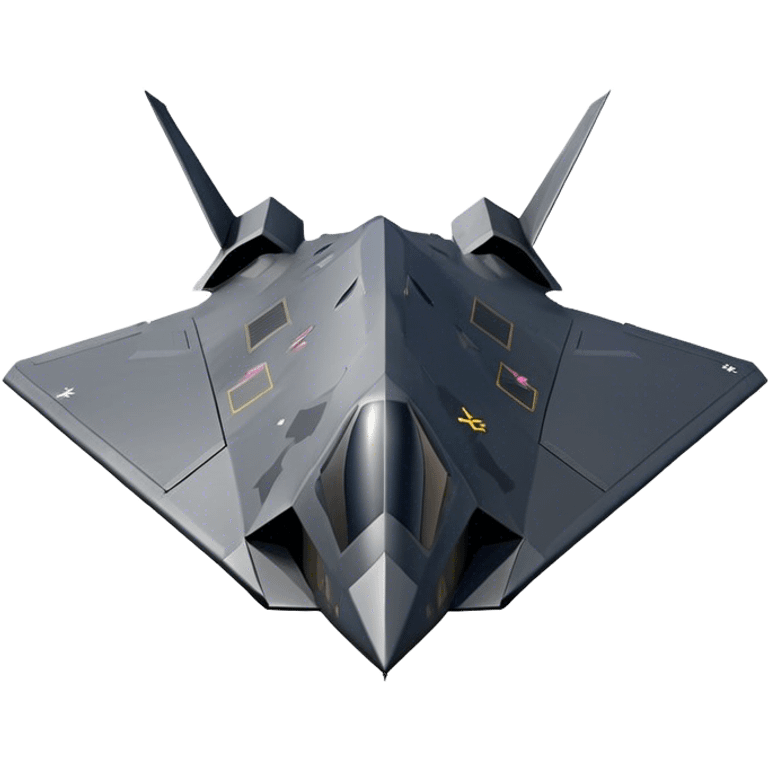 F-117 Nighthawk - Lockheed Martin (Stealth Grey) emoji