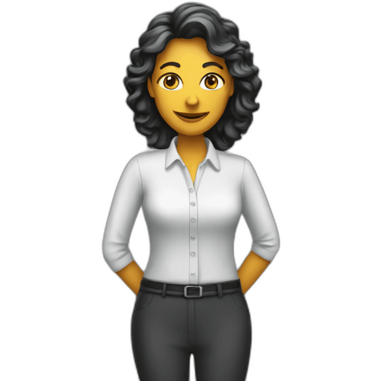 Software manager lady emoji