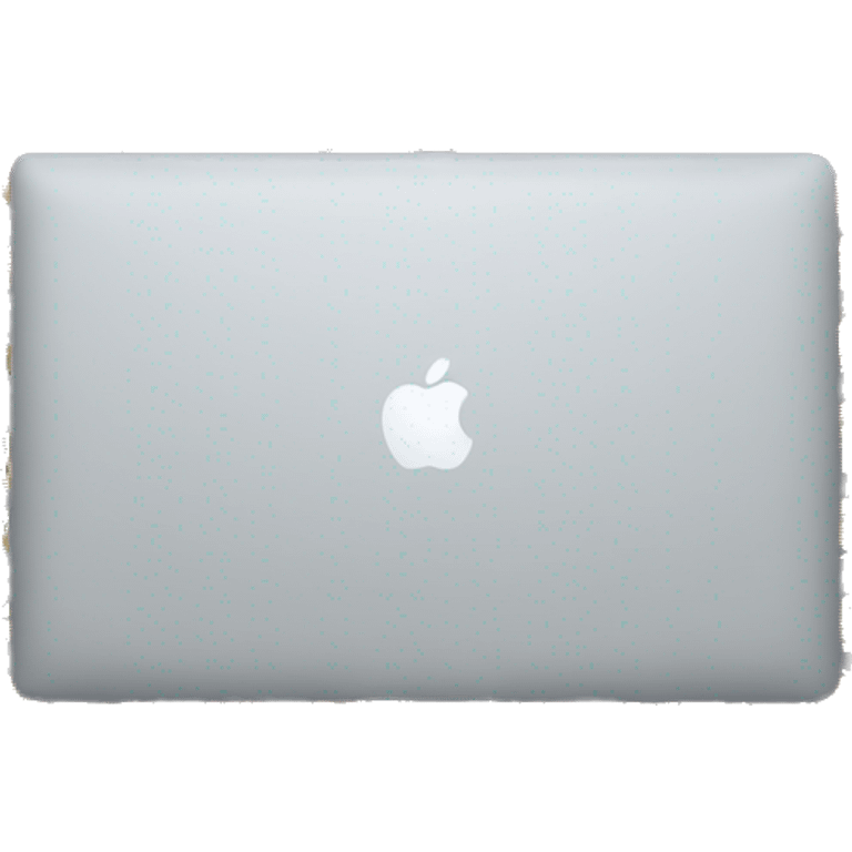 macbook pro with photoshop open emoji