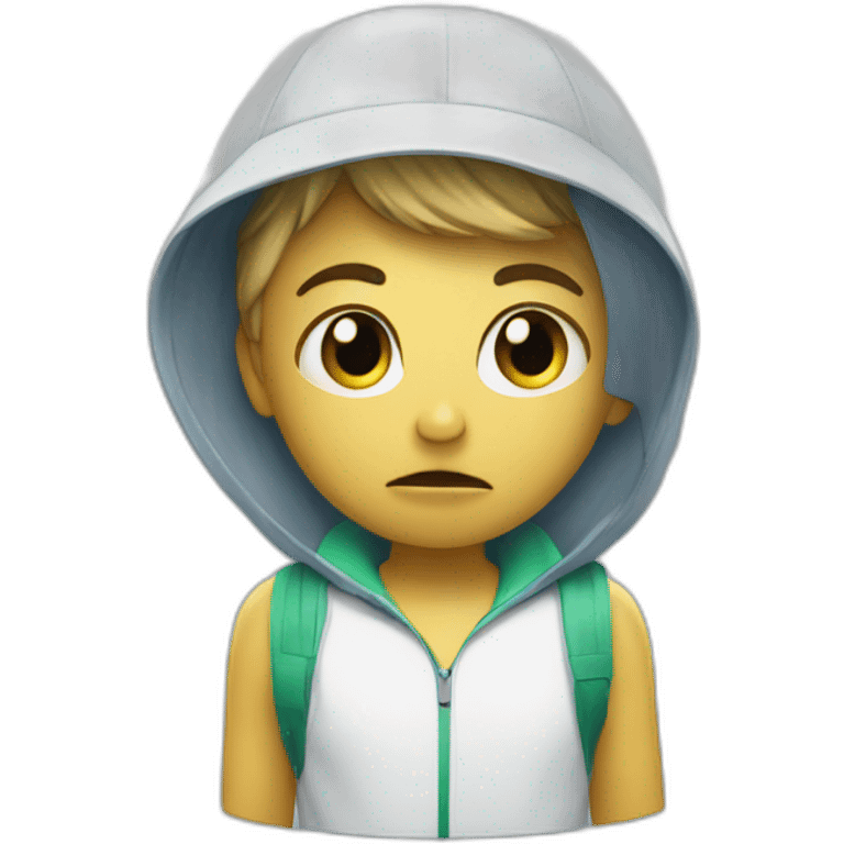 tennis rain sad emoji