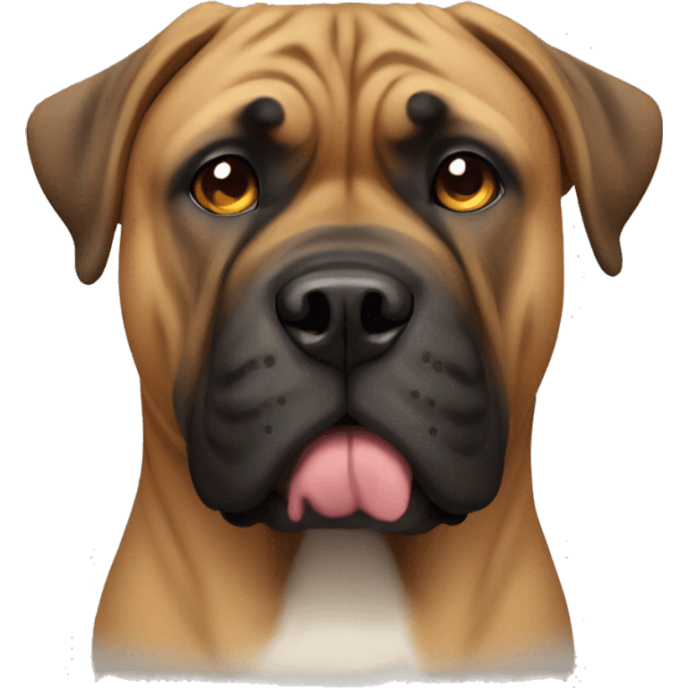 Bull mastiff emoji