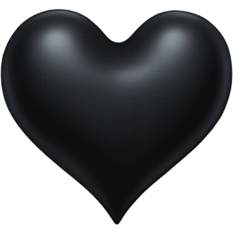 sheer black heart  emoji