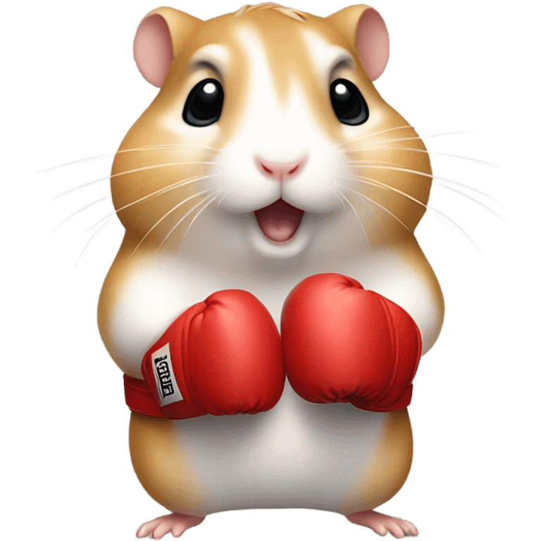 boxing hamster emoji