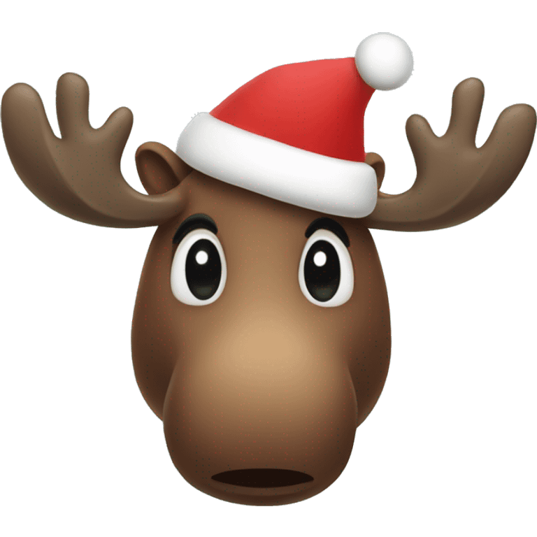 Christmas Moose emoji