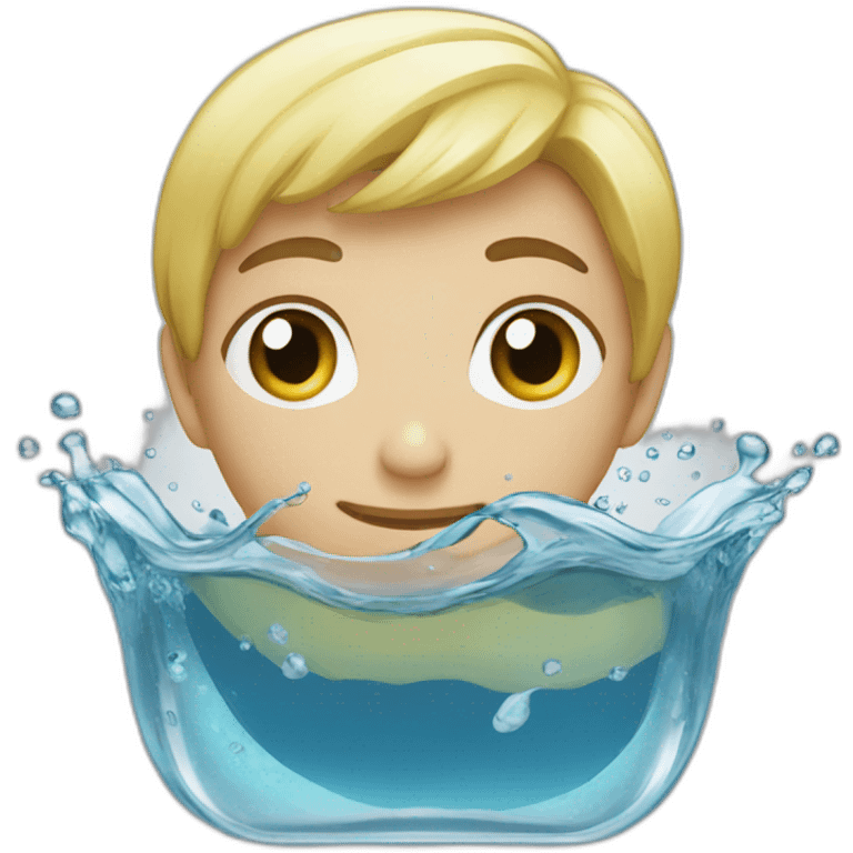 bouteille d'eau emoji