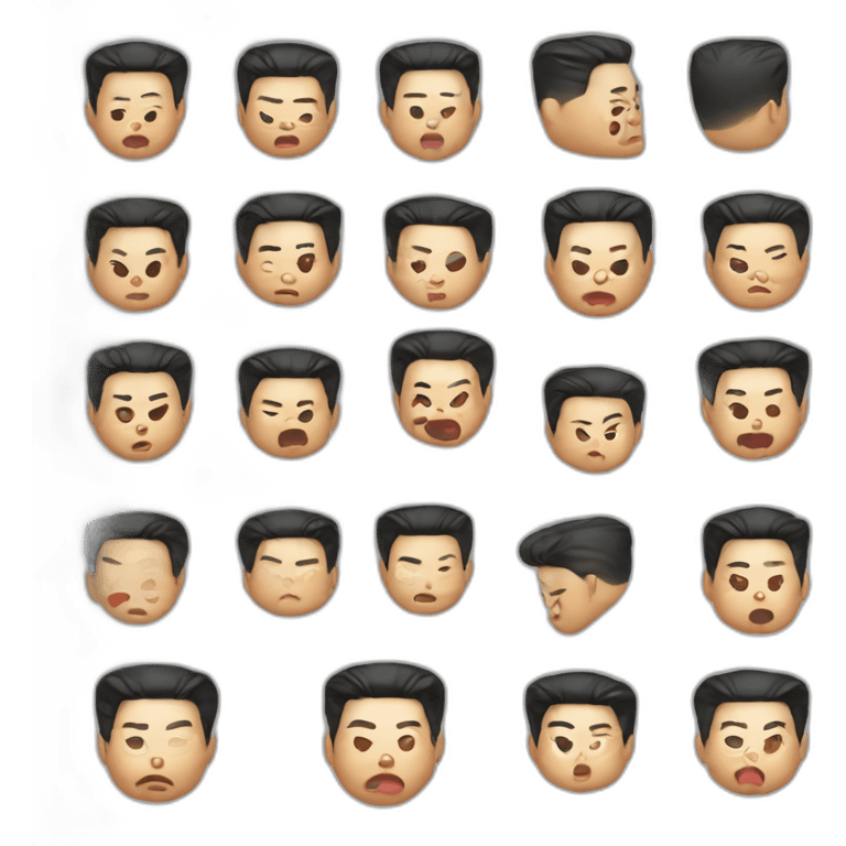 Kim-jong-un-mange-chat emoji