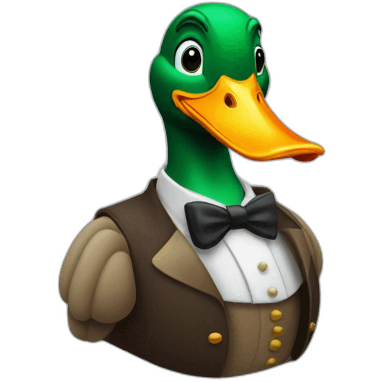 fancy mallard giving thumb up emoji