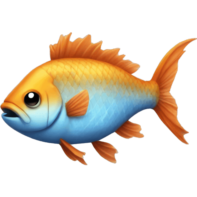 fish with a mohawk emoji