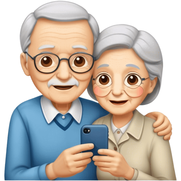 This couple at 80 years old  emoji