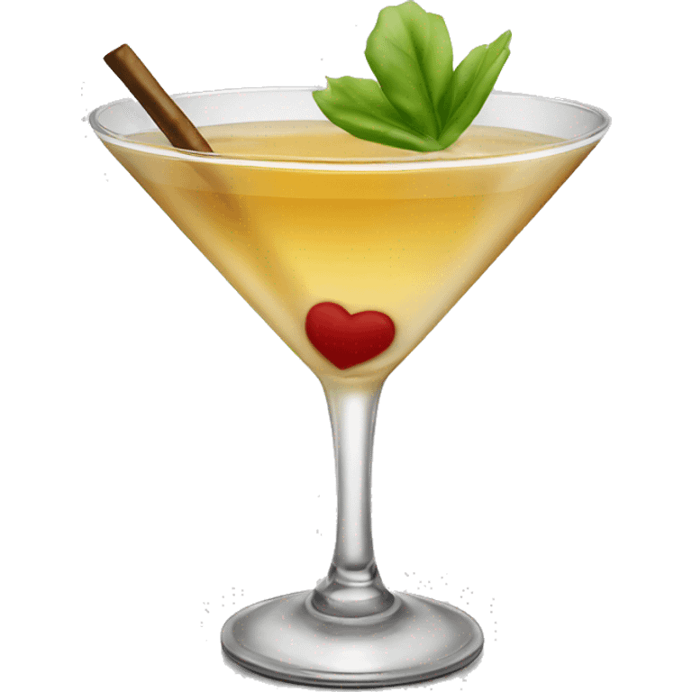 Pornstar martini drink  emoji