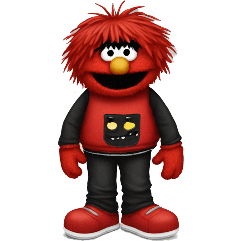 Emo Elmo emoji