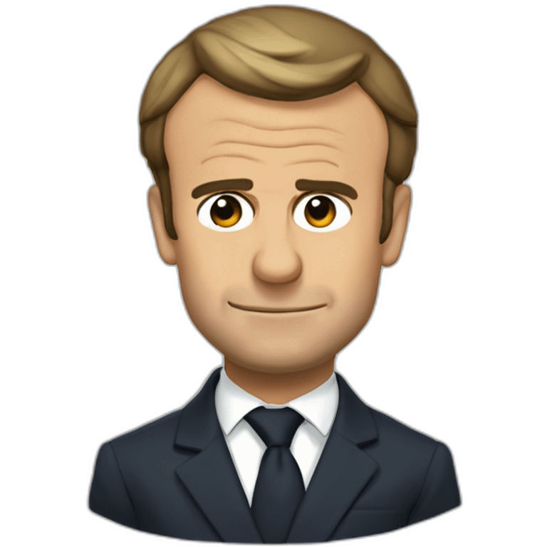 Emmanuel macron qui fume emoji