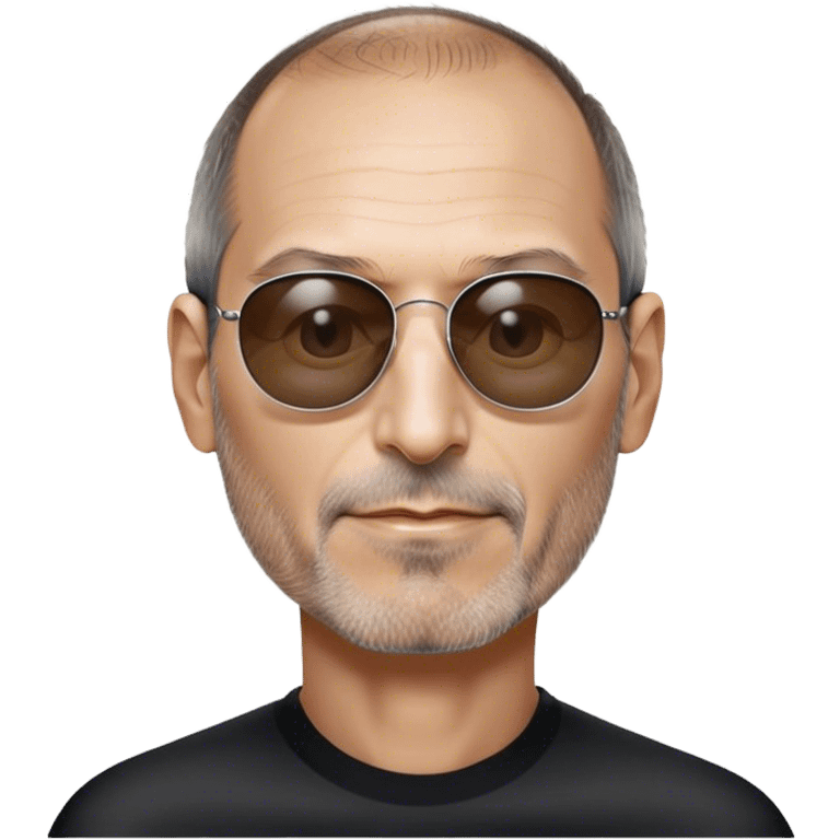 Steve Jobs using sunglasses  emoji